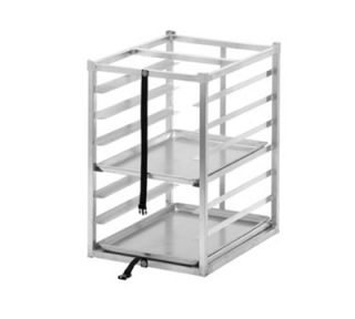 Channel Front Loading Transportation Rack w/ 7 Level & 3 in Spacing, Aluminum
