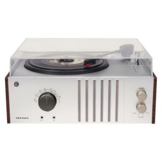 Crosley Player Turntable with USB Connection   Silver/Brown (CR6017B MA)