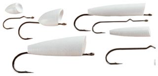 Popper Bodies With Hooks / Pencil Popper Bodies With Size 1 And 4 Hooks