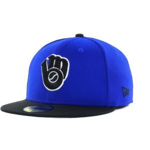 Milwaukee Brewers New Era MLB Diamond League 59FIFTY Cap