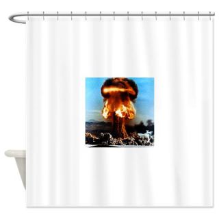  Atomic bomb explosion Shower Curtain  Use code FREECART at Checkout