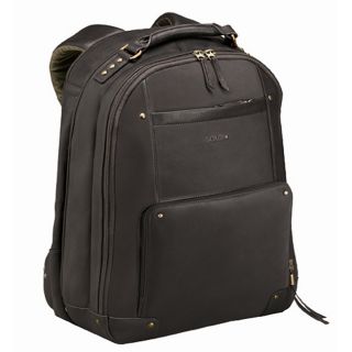 Solo Vintage 15.4 inch Leather Laptop Backpack (BrownCompartment dimensions 14 inches high x 12 inches wide x 2 inches deepDimensions 17 inches high x 7 inches deepApproximate weight 3.50 pounds )