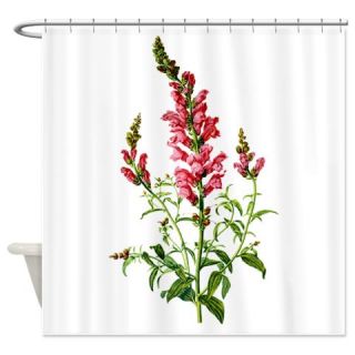  Snapdragons Drawn From Nature Shower Curtain  Use code FREECART at Checkout