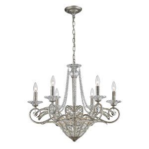 Elk Lighting ELK 11366 6 3 La Flor 9  Light Chandelier