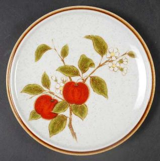 Mikasa Crab Apple Salad Plate, Fine China Dinnerware   Natural Beauty,Red Apples
