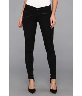 Lucky Brand Charlie Super Skinny Moto 29 in Black Rinse Womens Jeans (Black)