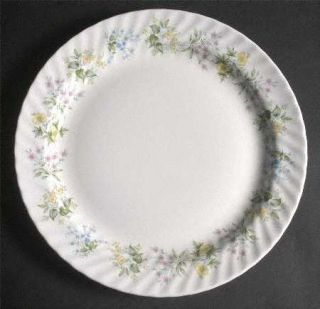 Minton Spring Valley 13 Chop Plate (Round Platter), Fine China Dinnerware   Yel