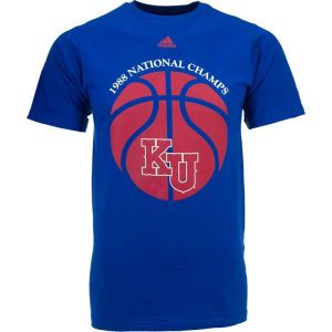 Kansas Jayhawks adidas NCAA 88 Champs Basketball T Shirt