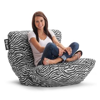 Comfort Research Big Joe Roma Bean Bag Chair   Zebra Multicolor   657182