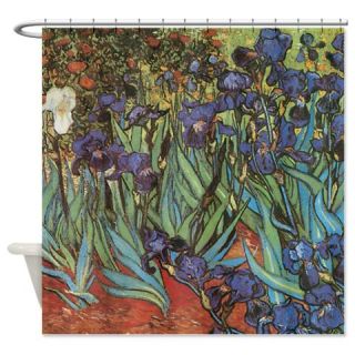  Van Gogh Irises Shower Curtain  Use code FREECART at Checkout