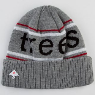 Hustle Trees Beanie Grey One Size For Men 211955115