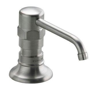 Kohler Hi rise Brushed Stainless Soap And Lotion Dispenser