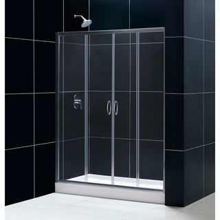 Dreamline Visions Sliding Shower Door And 36x60 inch Shower Base
