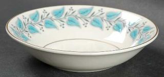 Royal Doulton Coventry Blue/Turquoise Fruit/Dessert (Sauce) Bowl, Fine China Din