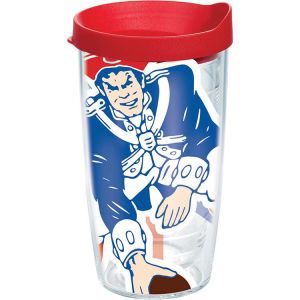 New England Patriots Tervis Tumbler 16oz. Colossal Wrap Tumbler with Lid