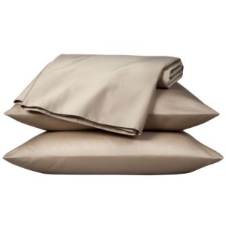 Fieldcrest Luxury 800 Thread Count Pillowcase Set   Taupe (King)