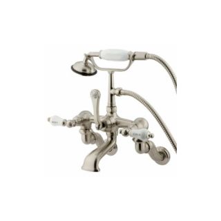 Elements of Design DT4578CL St. Louis Wall Mount Clawfoot Tub Filler With Hand S