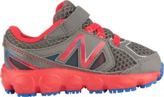 Childrens New Balance KV750v3   Grey/Red Casual Shoes