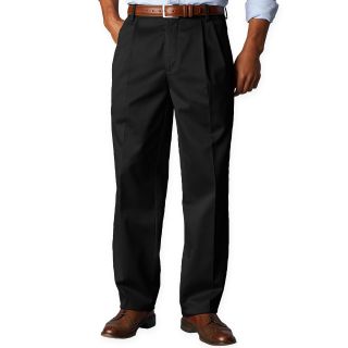 Dockers D3 Signature Classic Fit Pleated Pants Big and Tall, Dark Khaki, Mens