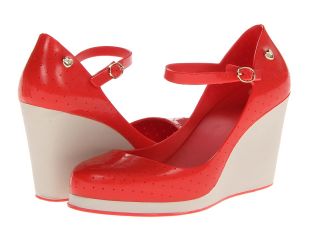 Mel by Melissa Mel Popstar Womens Wedge Shoes (Red)