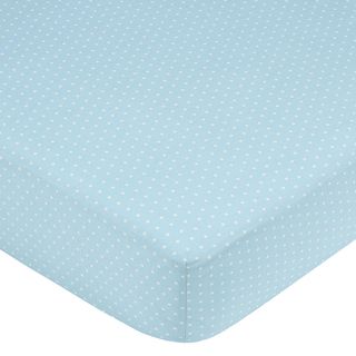 Sweet Jojo Designs Mini Dot Fitted Crib Sheet (CottonCare instructions Machine washableDimensions 28 inches wide x 52 inches long x 8 inches deepThe digital images we display have the most accurate color possible. However, due to differences in computer