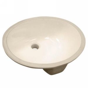Foremost 14006BIHD Universal Vitreous China Oval Undermount Bathroom Sink