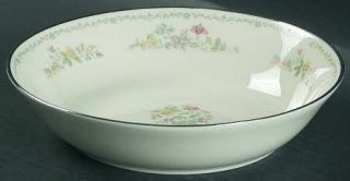 Gorham Lady Madison 8 Round Vegetable Bowl, Fine China Dinnerware   Pastel Flow