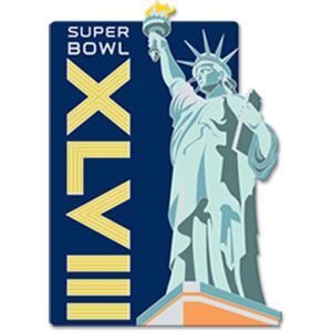 Super Bowl XLVIII Wincraft Super Bowl XLVIII Statue of Liberty Pin