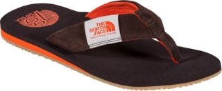 Mens The North Face Dipsea Sandal   Demitasse Brown/Red Orange Thong Sandals