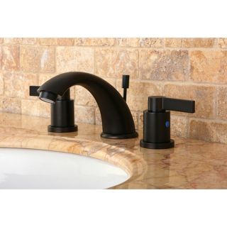 Nuvofusion Oil Rubbed Bronze Widespread Bathroom Faucet