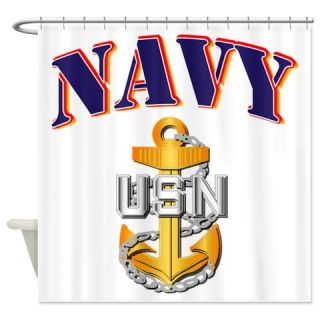  Navy   NAVY   CPO Shower Curtain  Use code FREECART at Checkout