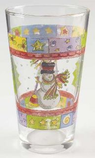 Sango Sweet Shoppe Christmas 16 Oz Glassware Tumbler, Fine China Dinnerware   Su