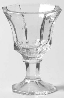 Independence Octagonal Clear Cordial Glass   Clear,Multi Sided Bowl & Stem