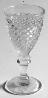 Westmoreland English Hobnail Clear (Round Base) Wine Glass   Stem #555,Clear, Ro