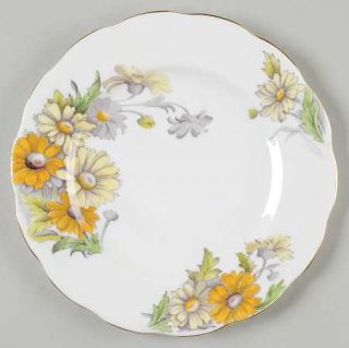 Royal Albert Flower Of The Month (Older, Hampton) Salad Plate, Fine China Dinner