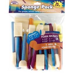 Sponge Pack 25/pkg