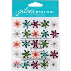 Jolees Christmas Stickers  Snowflake