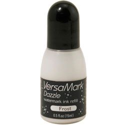 Versamark Frost Dazzle Inker Refill (FrostQuantity One (1)Use to re ink VersaMark stamp pads (not included)Conforms to ASTM D4236 and F963 96a 0.5 fluid ouncesColor FrostQuantity One (1)Use to re ink VersaMark stamp pads (not included)Conforms to ASTM 