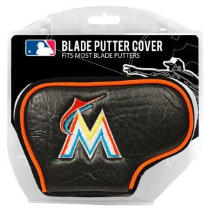 Miami Marlins Team Golf Blade Putter Cover