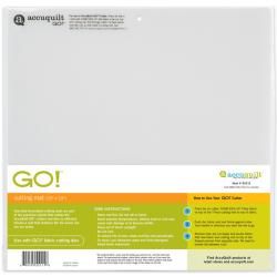 Accuquilt Go Cutting Mat (10 X 10) (WhiteMaterials PlasticSpecially formulated cutting matsDimensions 10 inches long x 10 inches wideImported )