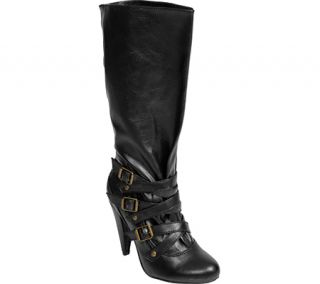 Womens Journee Collection Martha   Black Boots