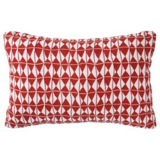 Threshold Decorative Stitched Pillow Orange 12x18
