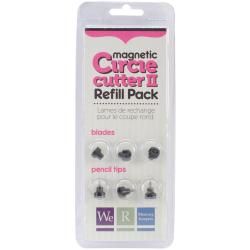 Magnetic Circle Cutter Ii Refill Blades and Pencil Tips 6/pkg  For 71047