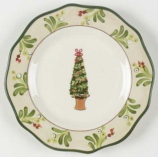 Paula Deen Home For The Holidays Salad/Dessert Plate, Fine China Dinnerware   Ca