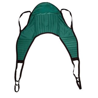 Drive Medical Medium Padded U sling With Head Support (Medium Dimensions 49 inches high x 37 inches wide Cradle points Four (4) or six (6)Weight capacity 600 poundsModel 13220M Polyester Size Medium Dimensions 49 inches high x 37 inches wide Cradle 