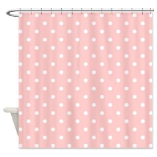  Pale Pink Dot Pattern. Shower Curtain  Use code FREECART at Checkout