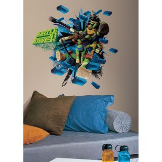 Teenage Mutant Ninja Turtles Brick Poster Peel And Stick Giant Wall Decals