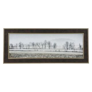 Crestview Collection Snow Covered Trees Landscape Wall Art   41W x 17H in.