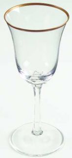 Lenox Hayworth (Gold Trim) Wine Glass   Clear, Gold Trim