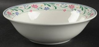 Farberware Brandywine (White Background) 9 Round Vegetable Bowl, Fine China Din